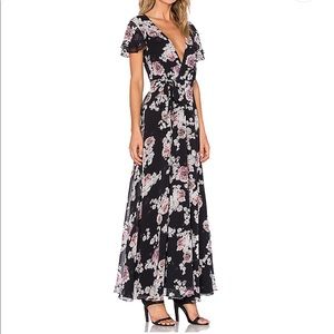 Floral maxi dress